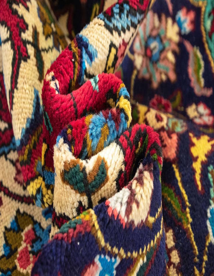 Detail image of 9' 9 x 13' 1 Hand Knotted Tabriz Persian Wool Rug