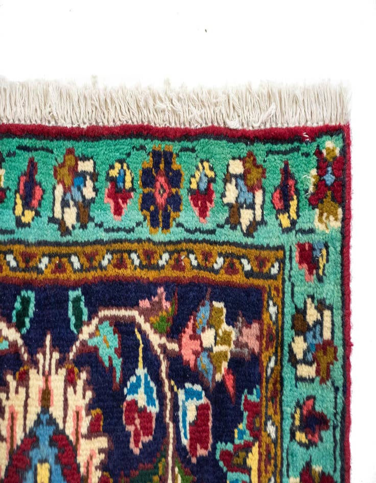 Detail image of 9' 9 x 13' 1 Hand Knotted Tabriz Persian Wool Rug