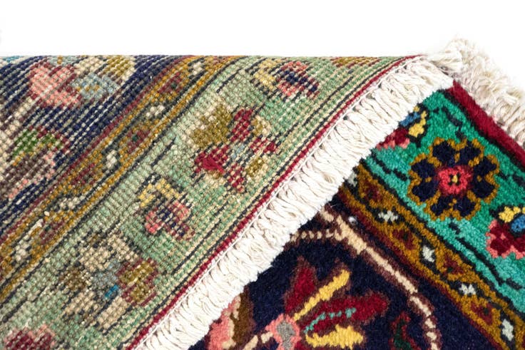 Detail image of 9' 9 x 13' 1 Hand Knotted Tabriz Persian Wool Rug