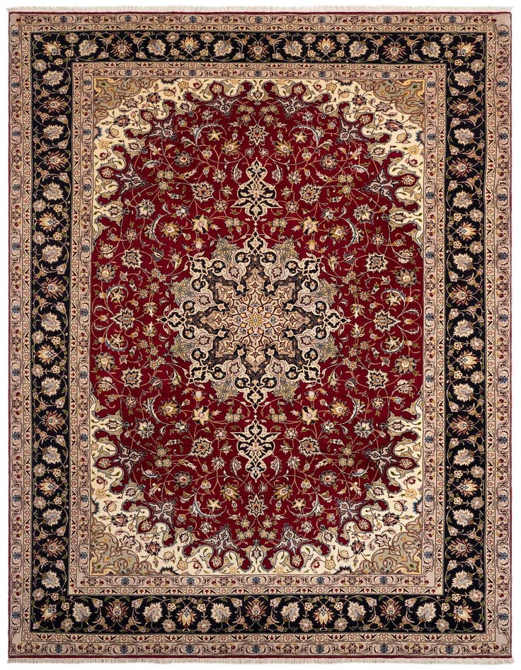 Detail image of 6' 9 x 10' 7 Tabriz Rug
