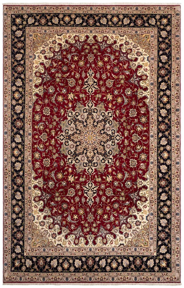 Detail image of 6' 9 x 10' 7 Tabriz Rug