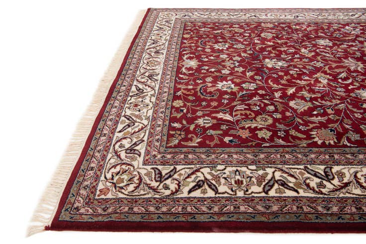 Detail image of 8' x 11' 4 Hand Knotted Tabriz Wool Rug
