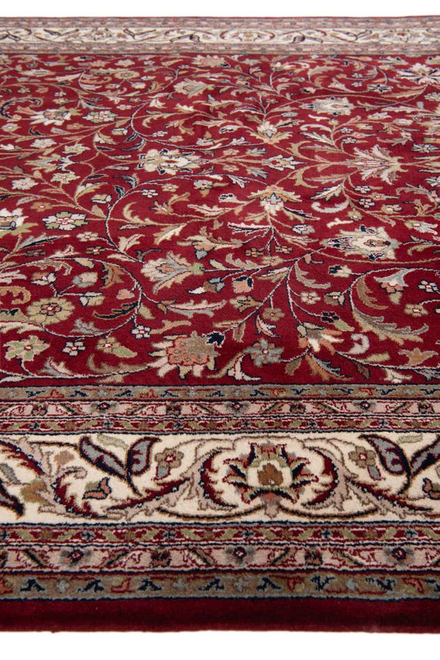 Detail image of 8' x 11' 4 Hand Knotted Tabriz Wool Rug