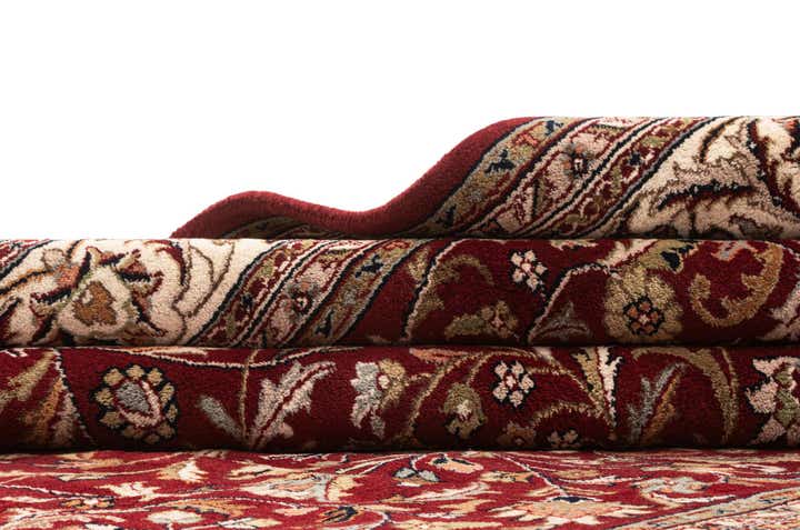 8' x 11' 4 Hand Knotted Tabriz Wool Rug