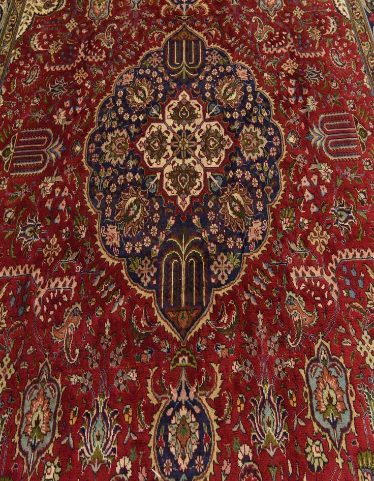 Detail image of 9' 9 x 12' 10 Tabriz Wool Rug