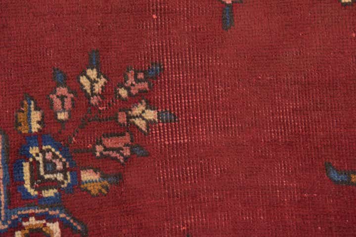 9' 6 x 12' 5 Hand Knotted Tabriz Persian Wool Rug