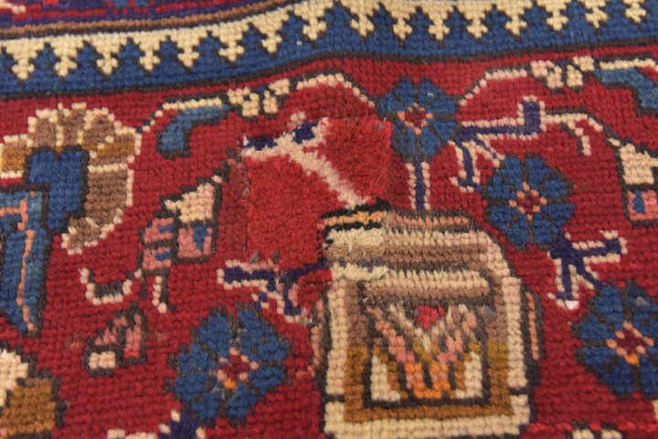 9' 6 x 12' 5 Hand Knotted Tabriz Persian Wool Rug