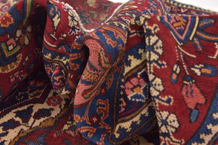 9' 6 x 12' 5 Hand Knotted Tabriz Persian Wool Rug