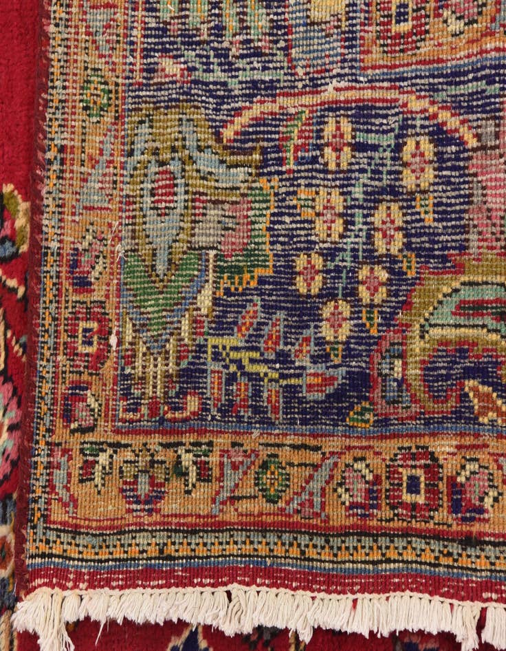 Detail image of 9' 10 x 12' 10 Hand Knotted Tabriz Persian Wool Rug