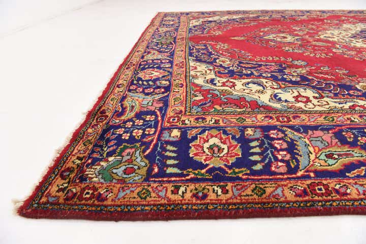 9' 10 x 12' 10 Hand Knotted Tabriz Persian Wool Rug