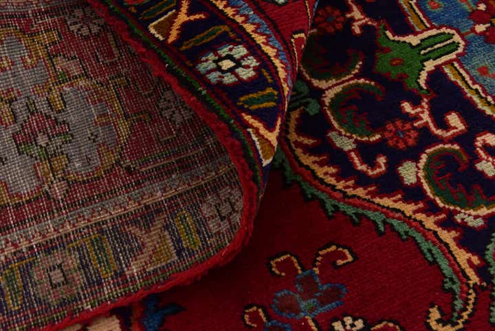 9' 7 x 13' Hand Knotted Tabriz Persian Wool Rug
