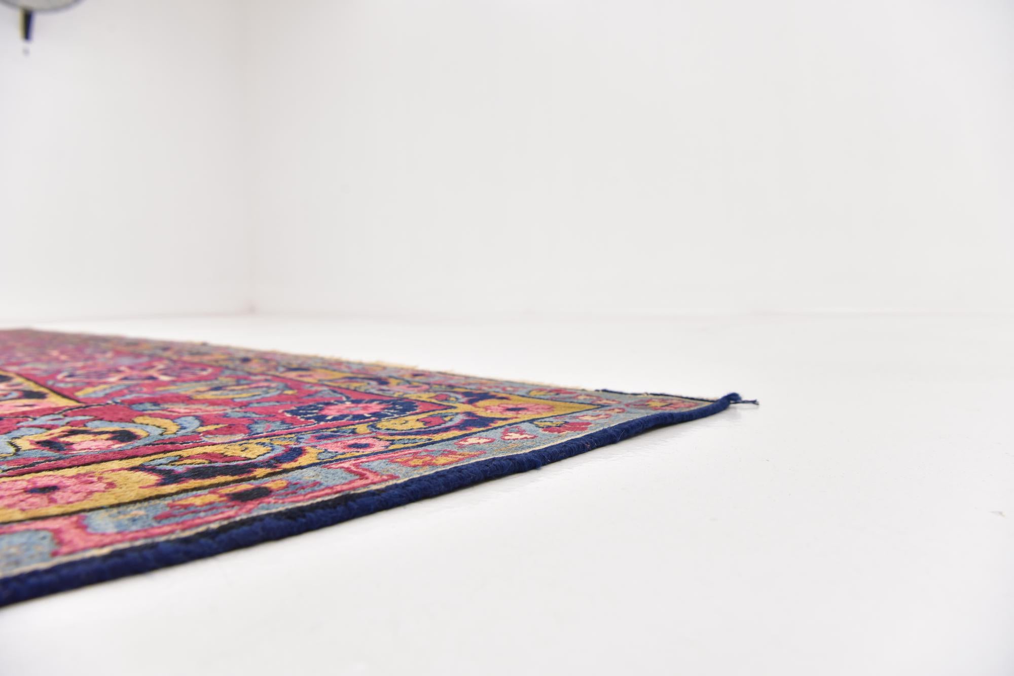 8' 8 x 13' 4 Hand Knotted Tabriz Persian Wool Rug