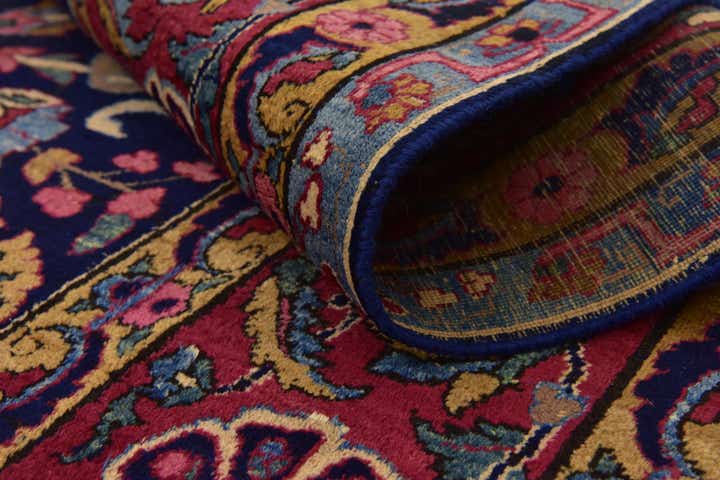 8' 8 x 13' 4 Hand Knotted Tabriz Persian Wool Rug