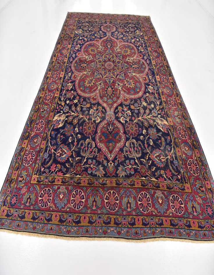 Detail image of 8' 8 x 13' 4 Hand Knotted Tabriz Persian Wool Rug