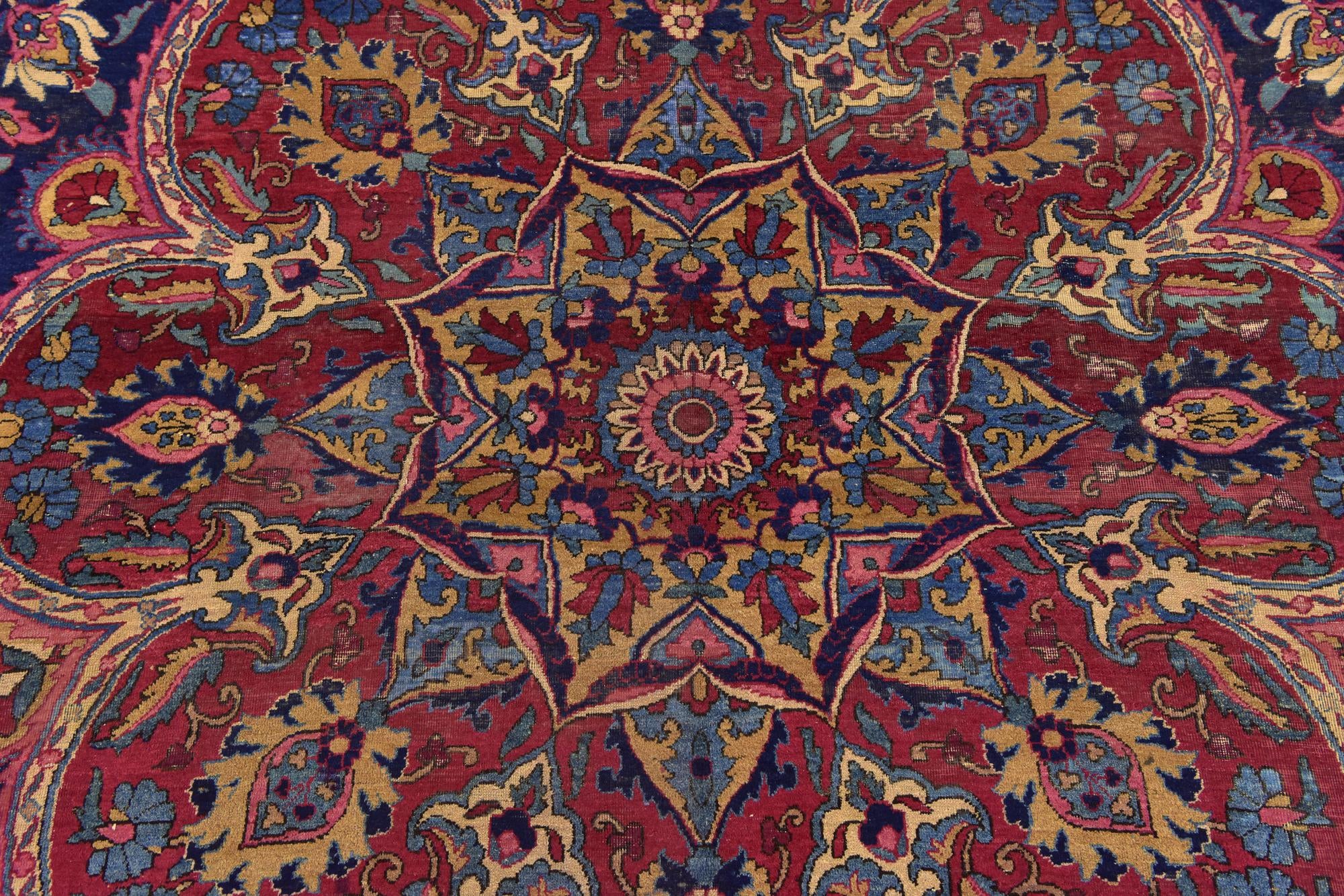 8' 8 x 13' 4 Hand Knotted Tabriz Persian Wool Rug
