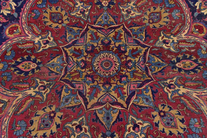 8' 8 x 13' 4 Hand Knotted Tabriz Persian Wool Rug