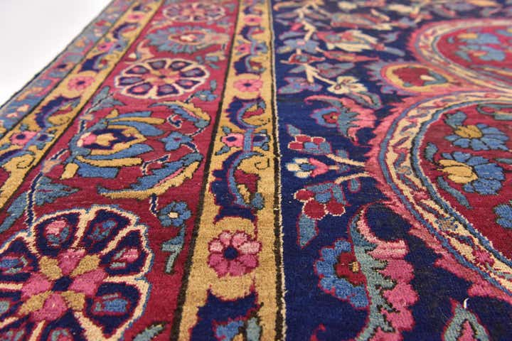 8' 8 x 13' 4 Hand Knotted Tabriz Persian Wool Rug