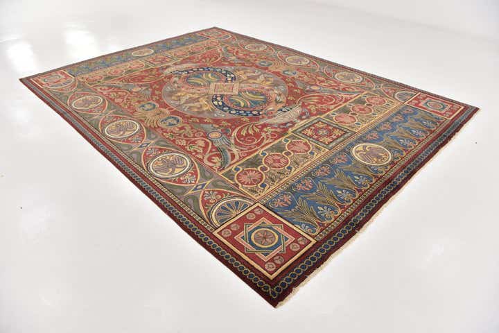 8' 10 x 12' Hand Knotted Tabriz Persian Wool Rug