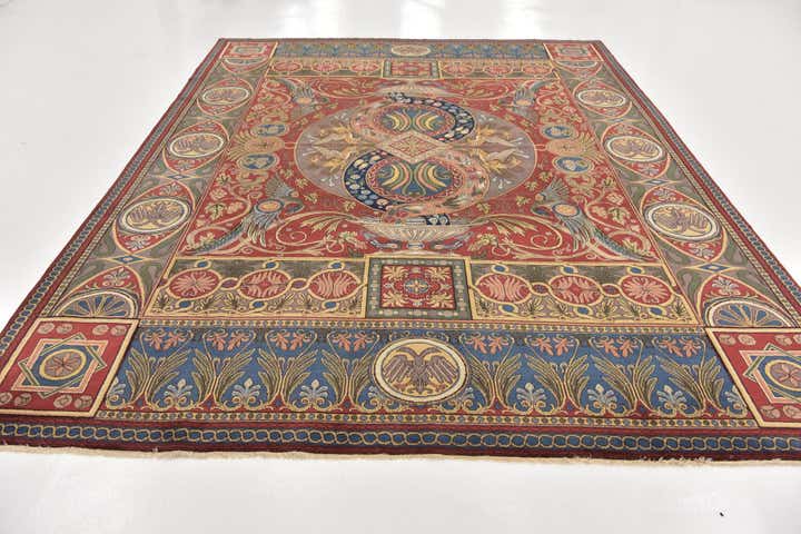 8' 10 x 12' Hand Knotted Tabriz Persian Wool Rug