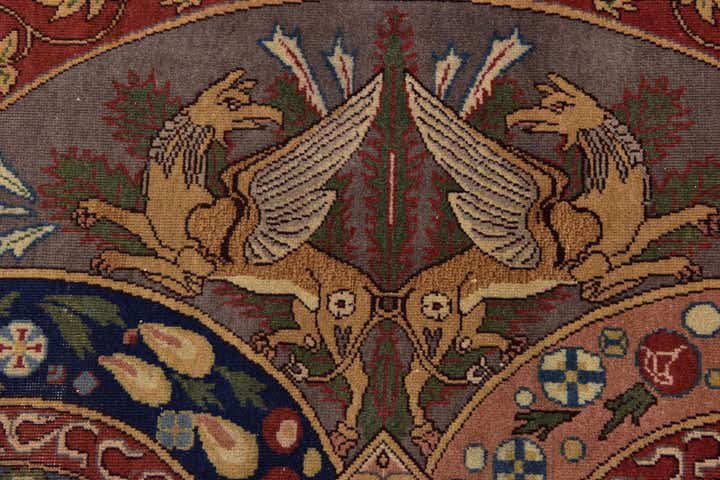 8' 10 x 12' Hand Knotted Tabriz Persian Wool Rug