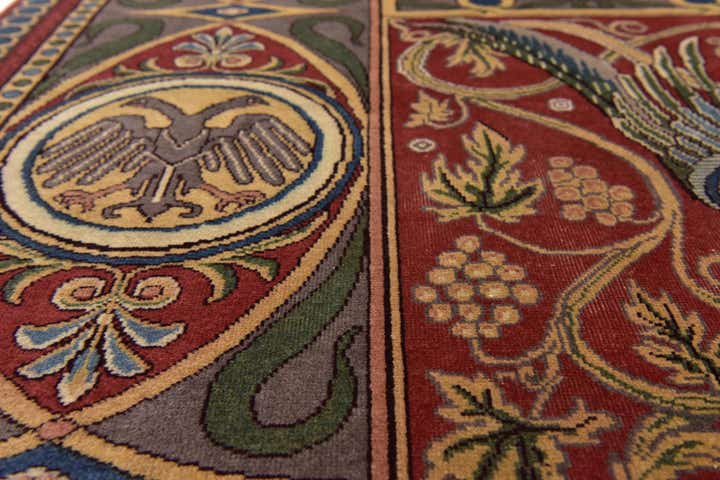 8' 10 x 12' Hand Knotted Tabriz Persian Wool Rug
