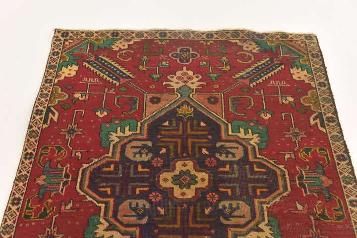 3' 5 x 5' 1 Hand Knotted Tabriz Persian Wool Rug