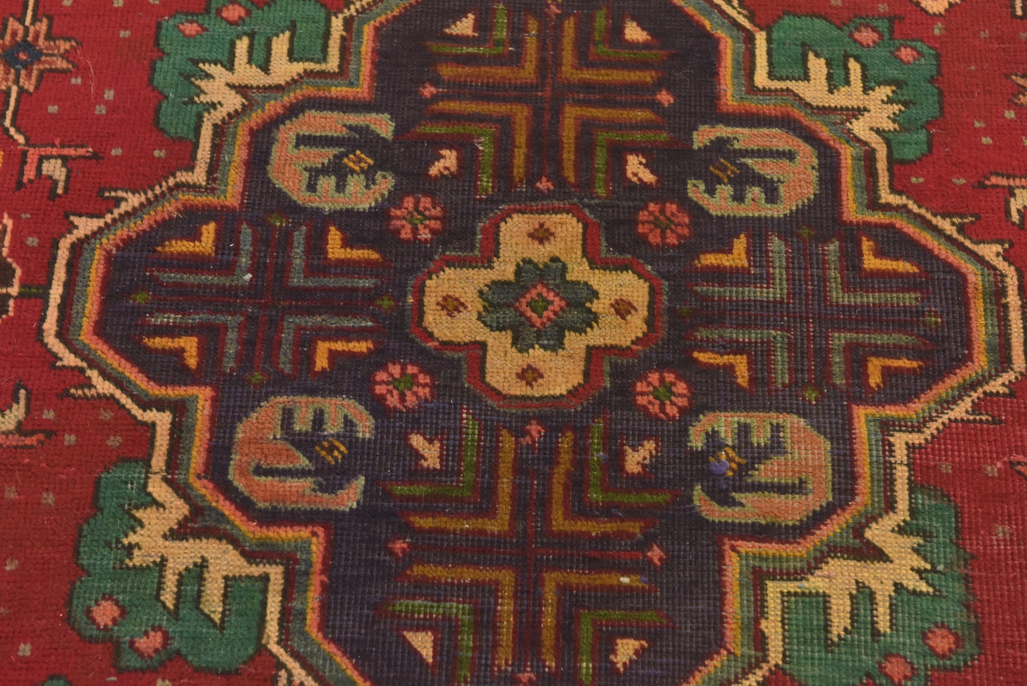 3' 5 x 5' 1 Hand Knotted Tabriz Persian Wool Rug