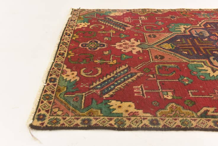 Detail image of 3' 5 x 5' 1 Hand Knotted Tabriz Persian Wool Rug