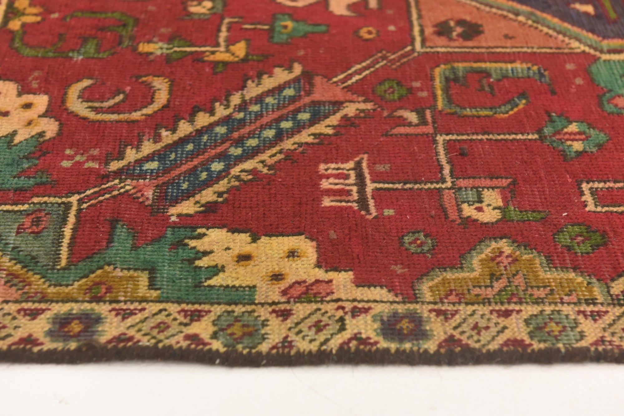 3' 5 x 5' 1 Hand Knotted Tabriz Persian Wool Rug