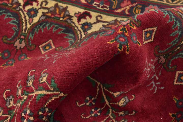 5' 7 x 8' 9 Hand Knotted Tabriz Persian Wool Rug