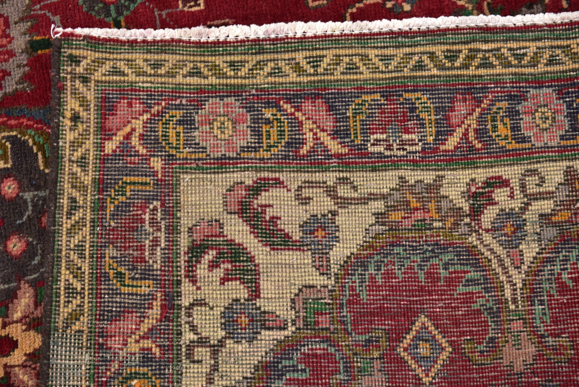 5' 7 x 8' 9 Hand Knotted Tabriz Persian Wool Rug