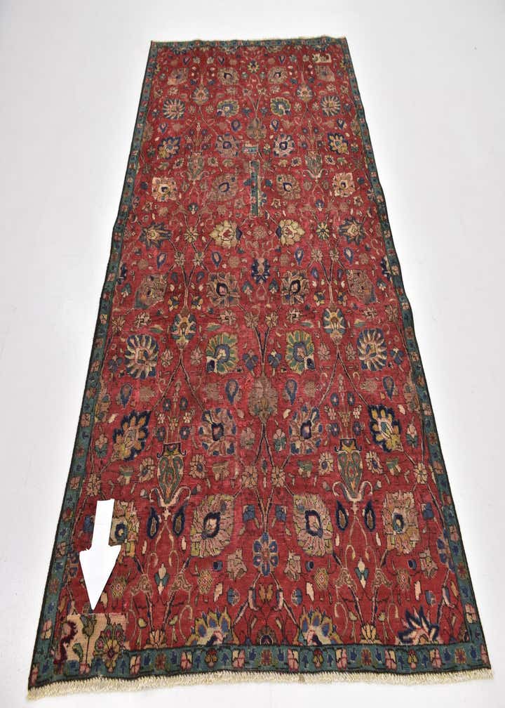 5' 2 x 8' 5 Hand Knotted Tabriz Persian Wool Rug