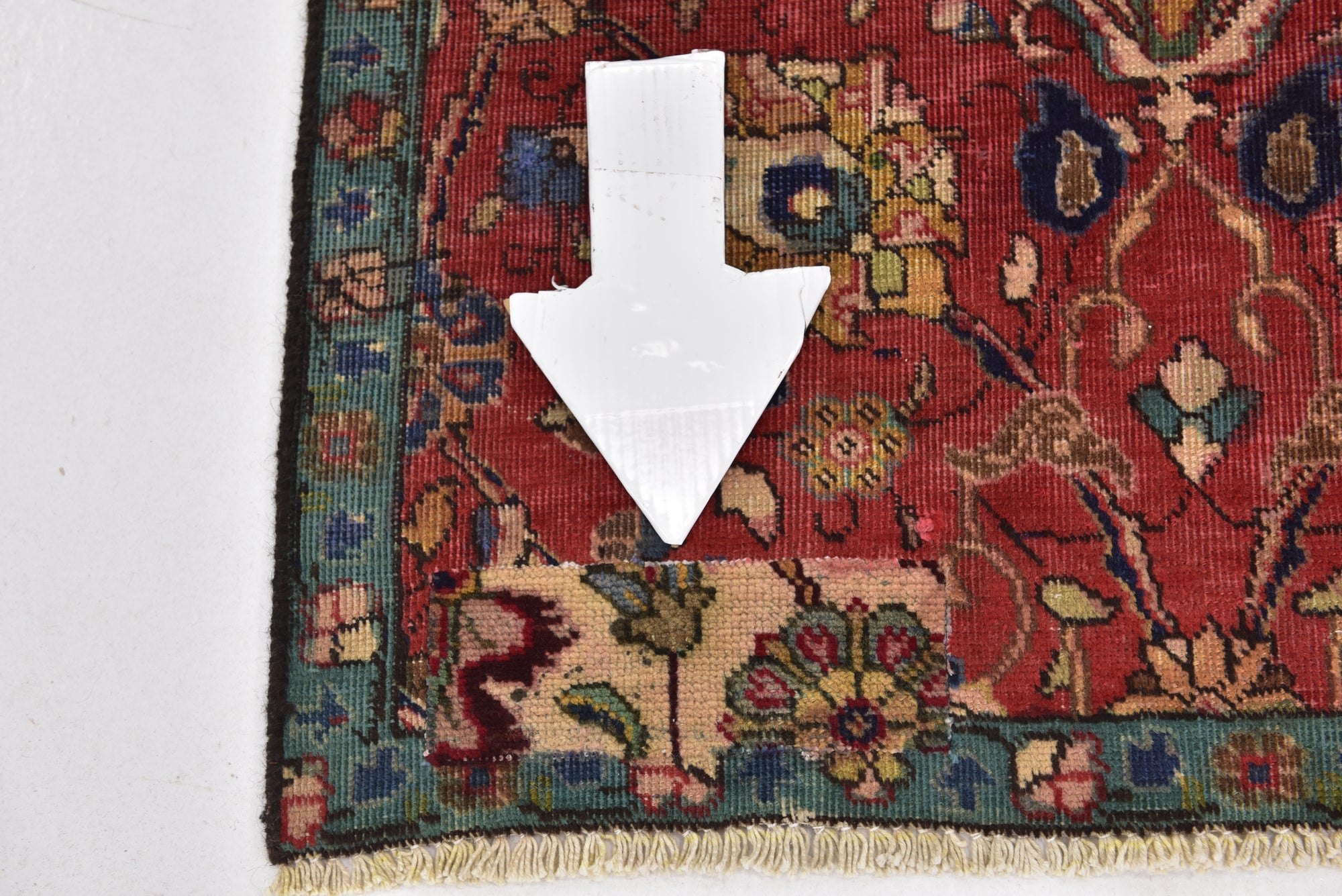5' 2 x 8' 5 Hand Knotted Tabriz Persian Wool Rug