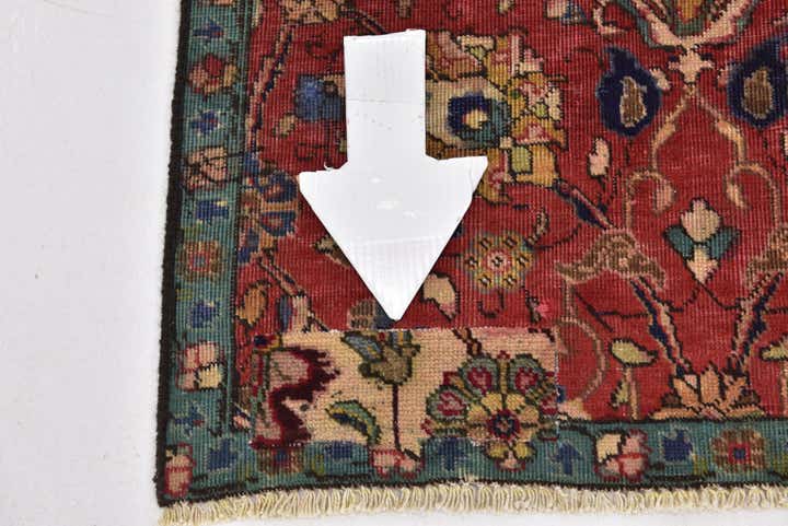 5' 2 x 8' 5 Hand Knotted Tabriz Persian Wool Rug