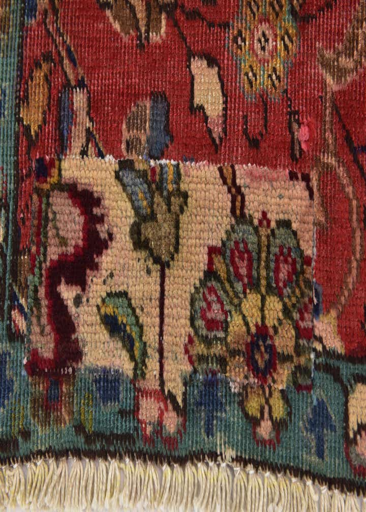 5' 2 x 8' 5 Hand Knotted Tabriz Persian Wool Rug