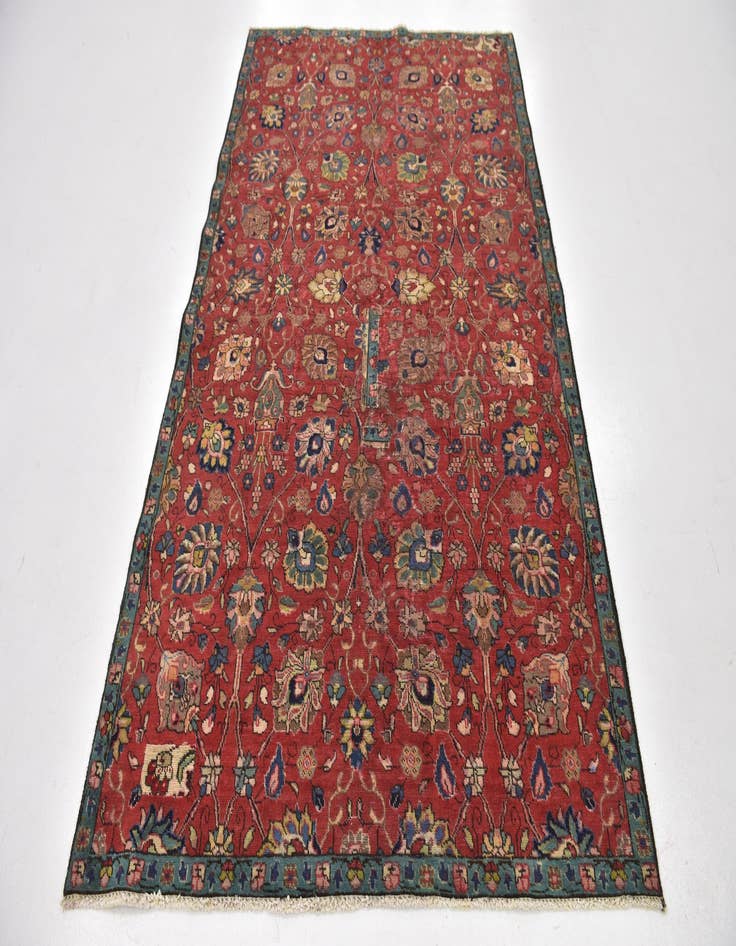 Detail image of 5' 2 x 8' 5 Hand Knotted Tabriz Persian Wool Rug