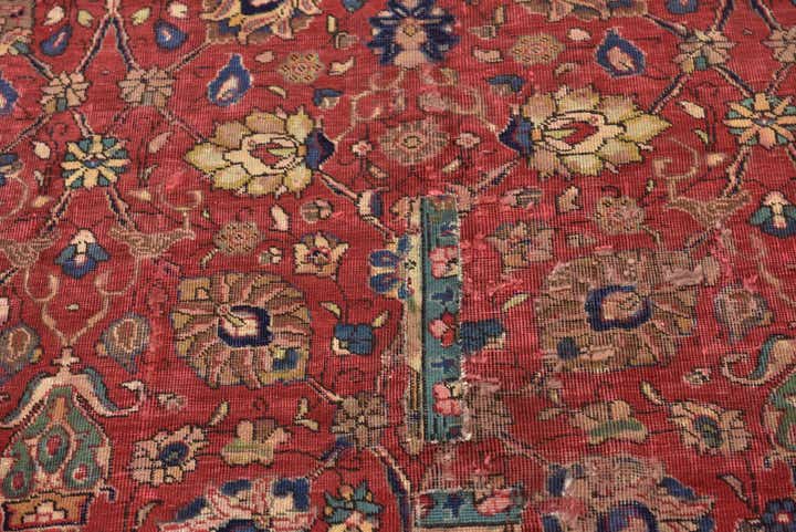 5' 2 x 8' 5 Hand Knotted Tabriz Persian Wool Rug