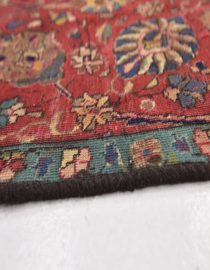 Detail image of 5' 2 x 8' 5 Hand Knotted Tabriz Persian Wool Rug