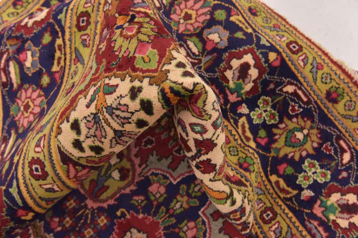 9' 7 x 12' 10 Hand Knotted Tabriz Persian Wool Rug