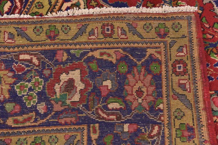 9' 7 x 12' 10 Hand Knotted Tabriz Persian Wool Rug