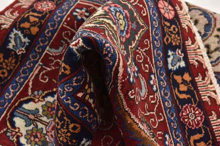 10' 2 x 13' 5 Hand Knotted Tabriz Persian Wool Rug