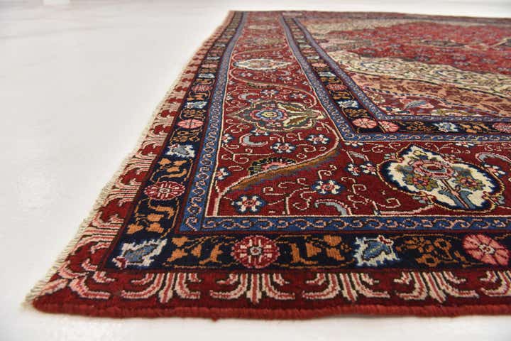 10' 2 x 13' 5 Hand Knotted Tabriz Persian Wool Rug