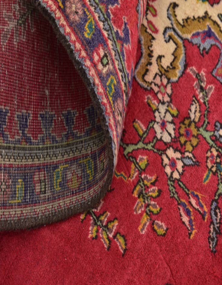 Detail image of 6' x 8' 10 Hand Knotted Tabriz Persian Wool Rug