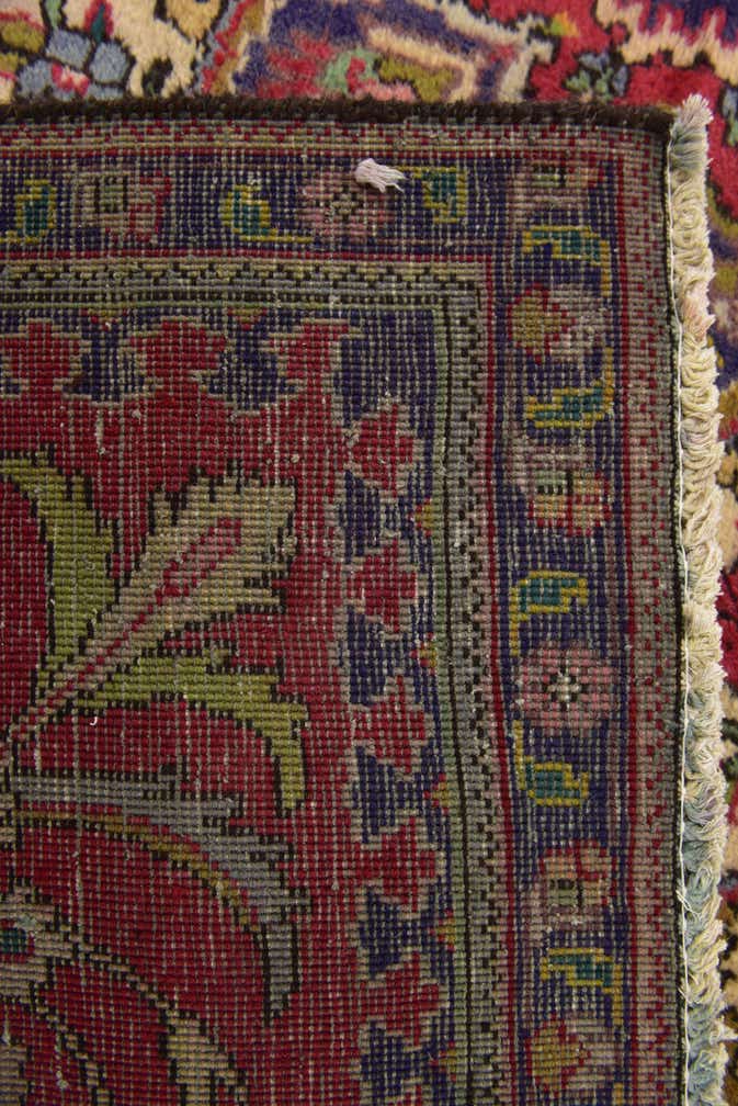 6' x 8' 10 Hand Knotted Tabriz Persian Wool Rug