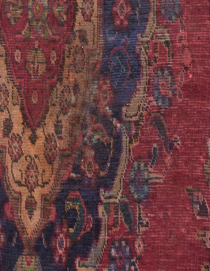 Detail image of 8' x 10' 8 Hand Knotted Tabriz Persian Wool Rug