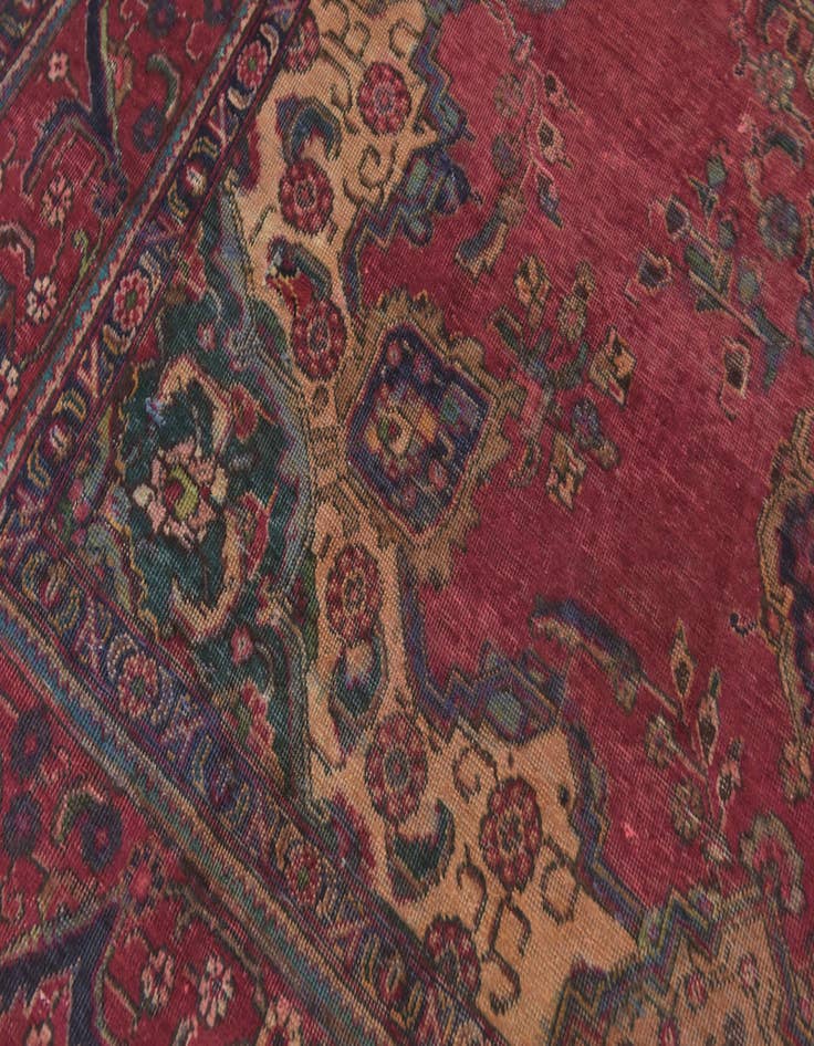 Detail image of 8' x 10' 8 Hand Knotted Tabriz Persian Wool Rug