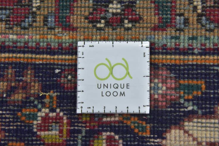 Detail image of 9' 6 x 12' 9 Hand Knotted Tabriz Persian Wool Rug