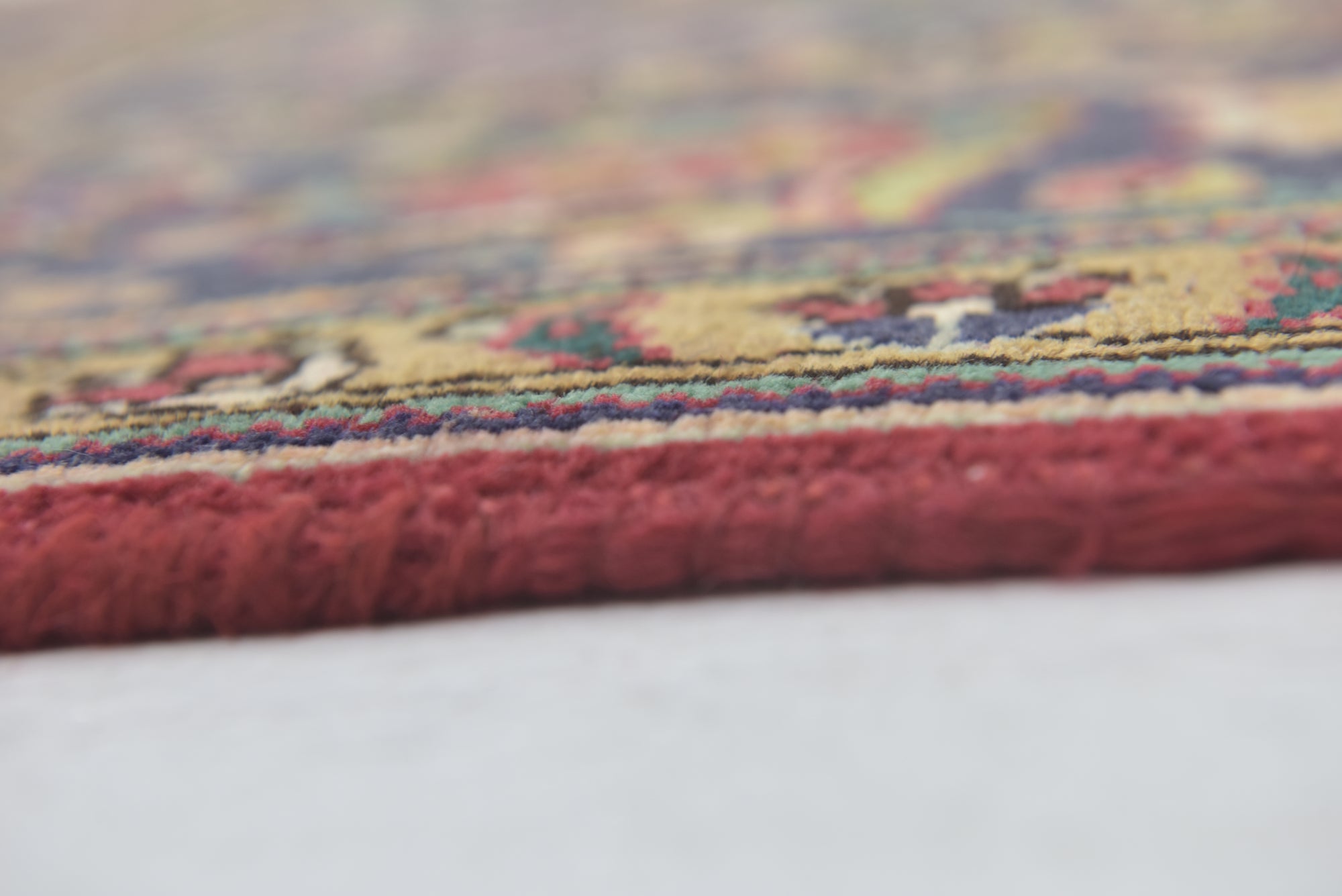 9' 6 x 12' 9 Hand Knotted Tabriz Persian Wool Rug