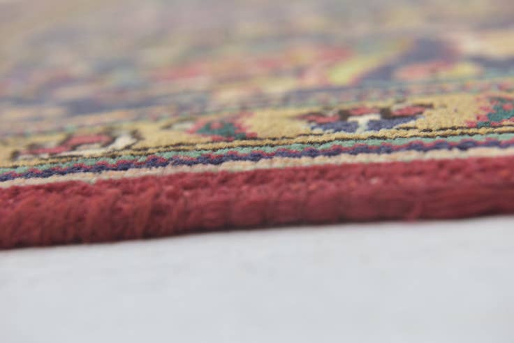 Detail image of 9' 6 x 12' 9 Hand Knotted Tabriz Persian Wool Rug