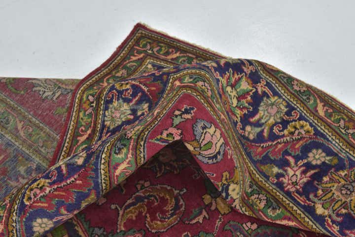 9' 10 x 13' 2 Hand Knotted Tabriz Persian Wool Rug